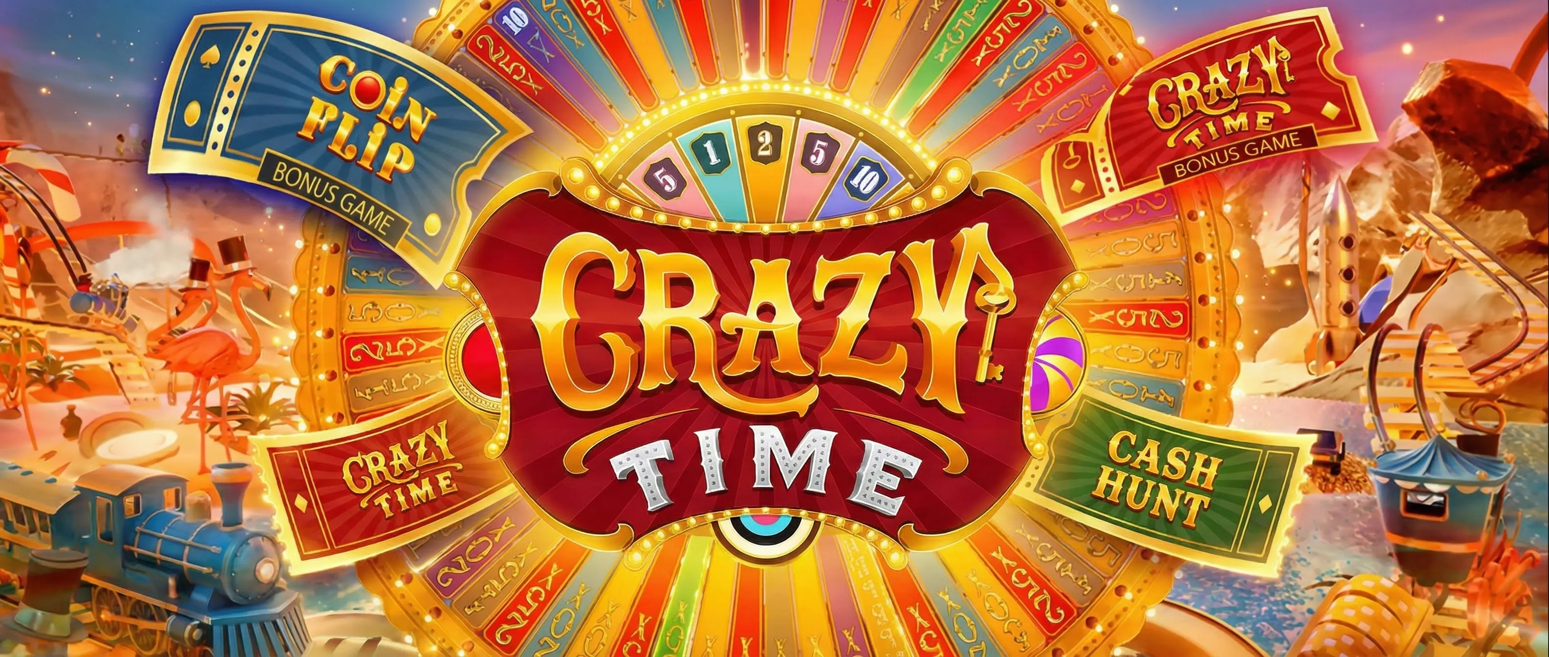 All 4 Crazy Time bonus rounds explained for UK players